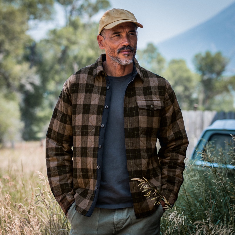 Ridge Quilted Flannel Shirt