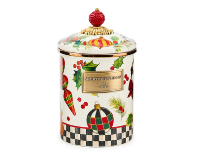 Deck The Halls Medium Canister