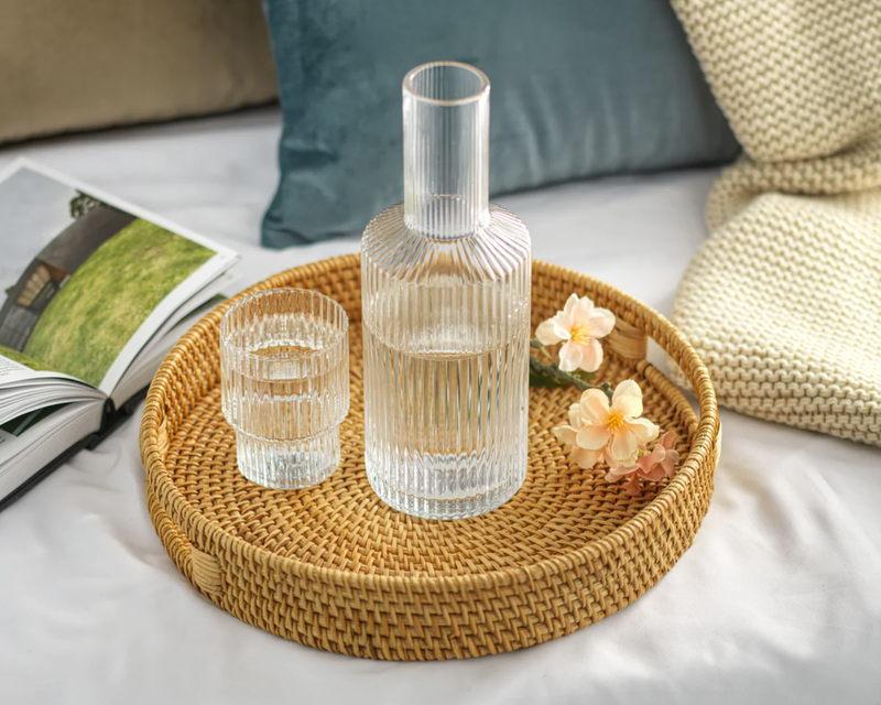 Fluted Carafe Set