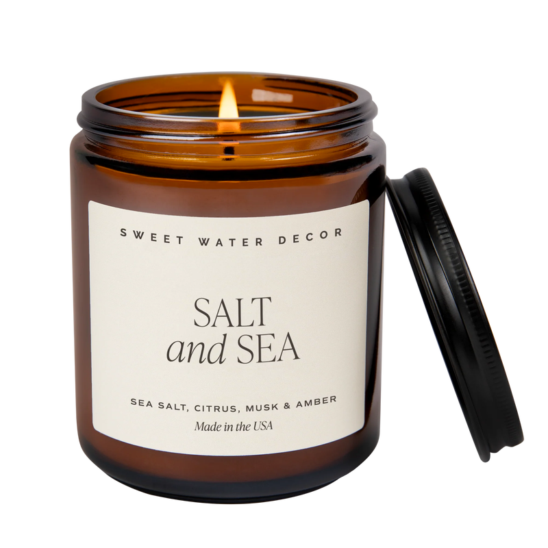 9oz Amber Jar Candle