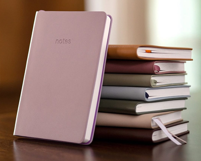 A5 Vegan Leather Notebook