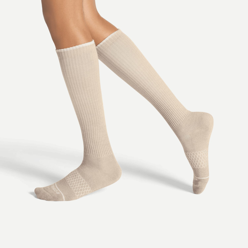 Women's Merino Wool Blend Knee-High Socks