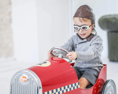 Racing Set Cap and Goggles