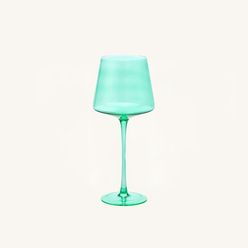 Aura Colored Wine Glasses, Set of 2