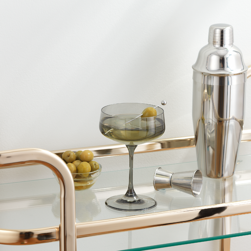 Sidney Smoke 16pc Stemware Entertaining Set