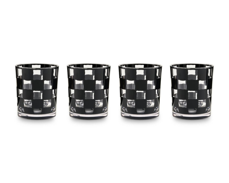 Acrylic Tumblers, Set of 4