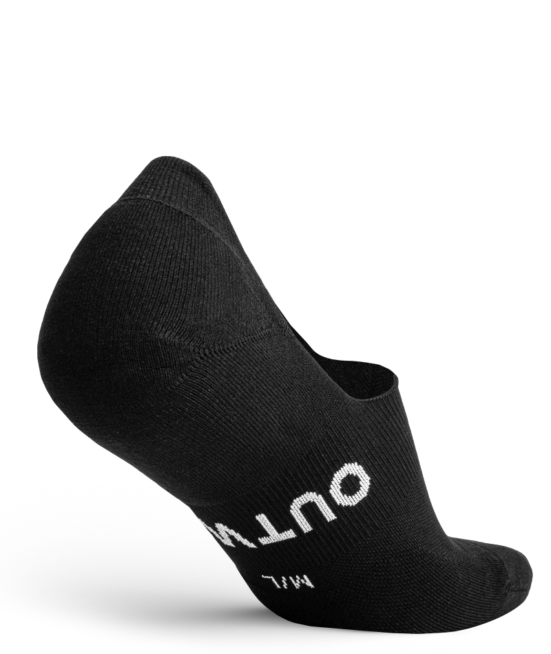 Flagship No Show Socks Black