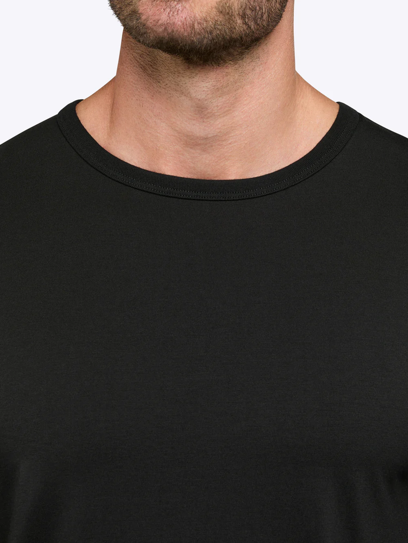 Men's AO Forever Classic-Fit Long Sleeve Tee, Black