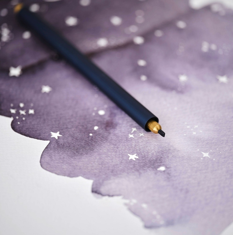 Lumos Pro Double Tip Refillable Fineliner, Writing and Brush Pen