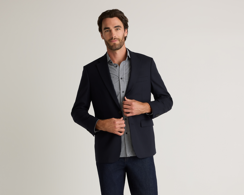 Stretch Wool Blazer