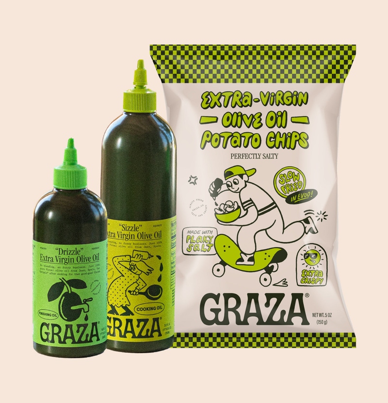 The Duo + Chips Olive Oil Set