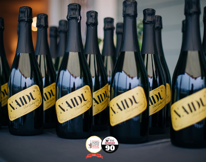 Naidu Brut Sparkling Wine, North Coast