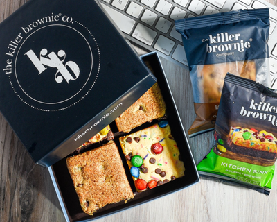 Killer Brownie Gift Box, 4 Pack