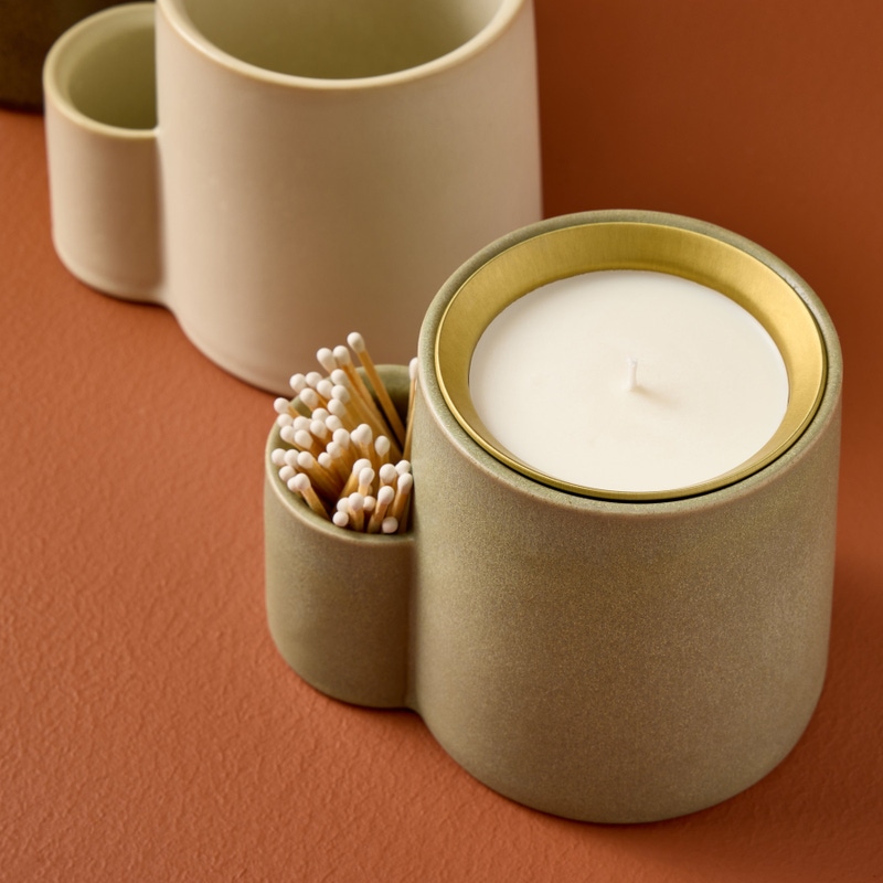 Ember Earth Candle + Planter
