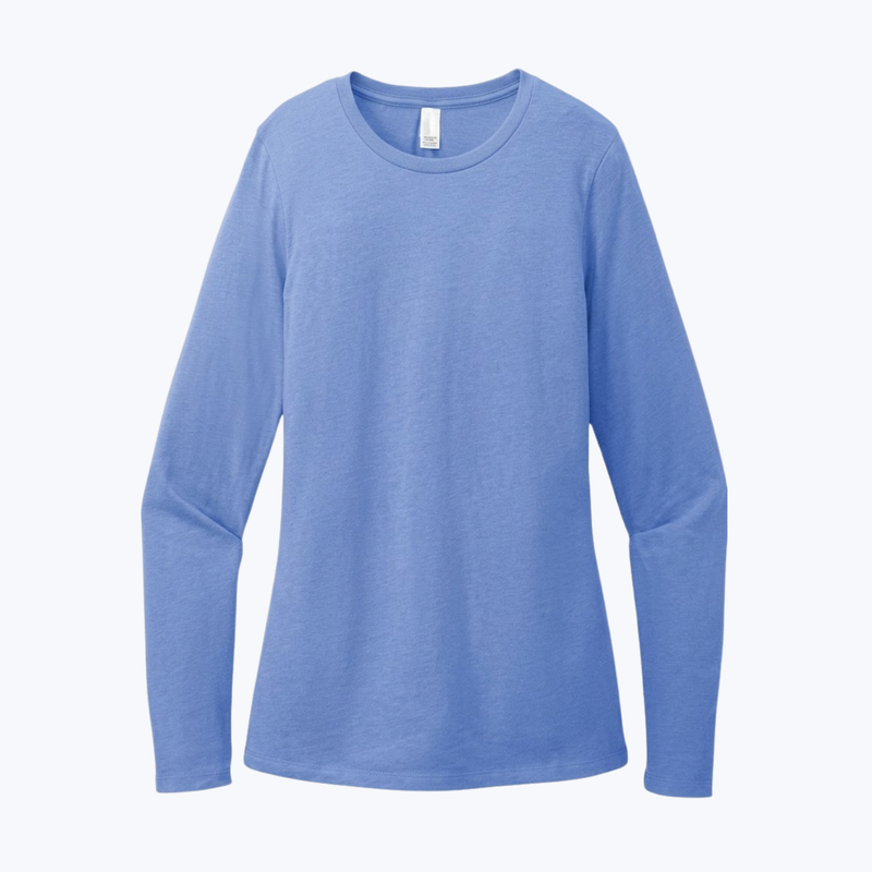 Branded District Women's Perfect Blend CVC Long Sleeve Tee