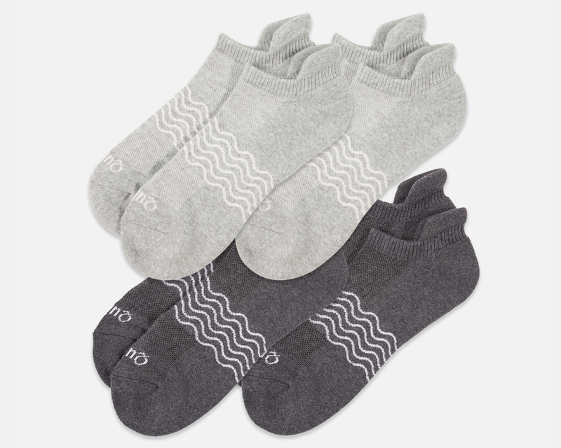 Everyday Cotton Solid Ankle Socks 4 Pack