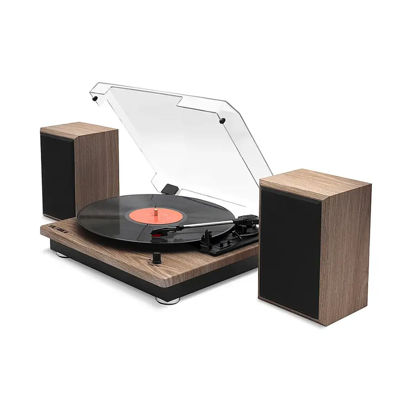 Montauk Bluetooth Turntable System with Speakers