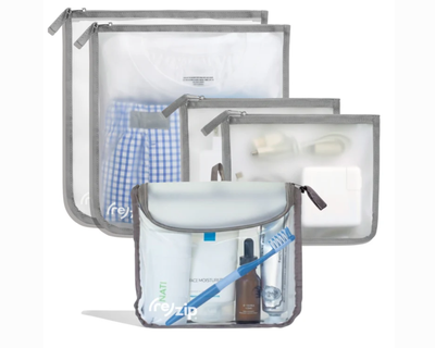 Reusable Travel Organization Kit