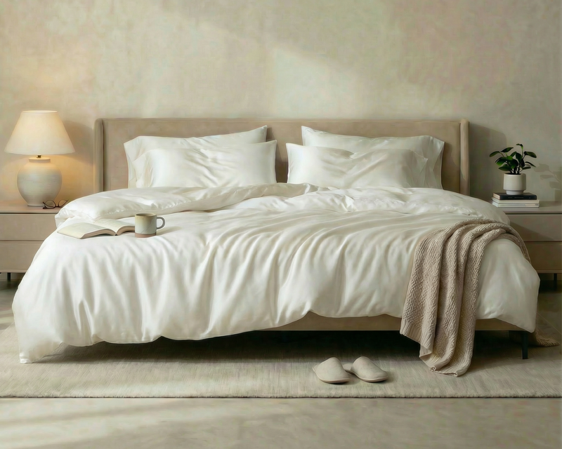 Signature Bamboo Duvet Cover, King/Cal King