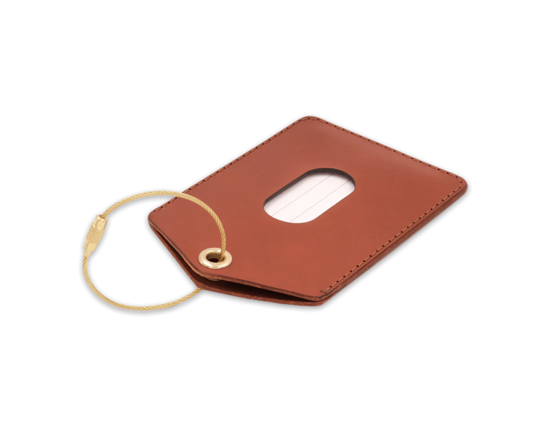 Leather Luggage Tag