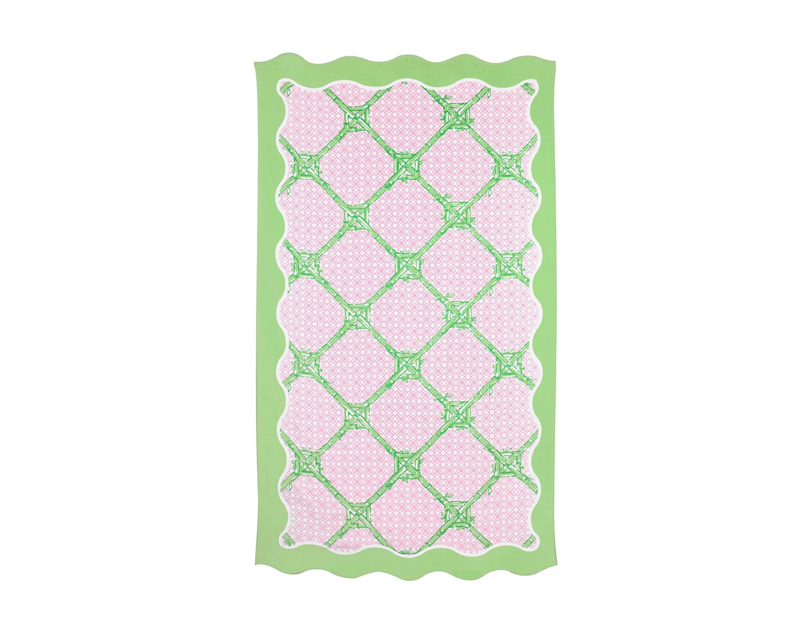 Scalloped Beach Towel