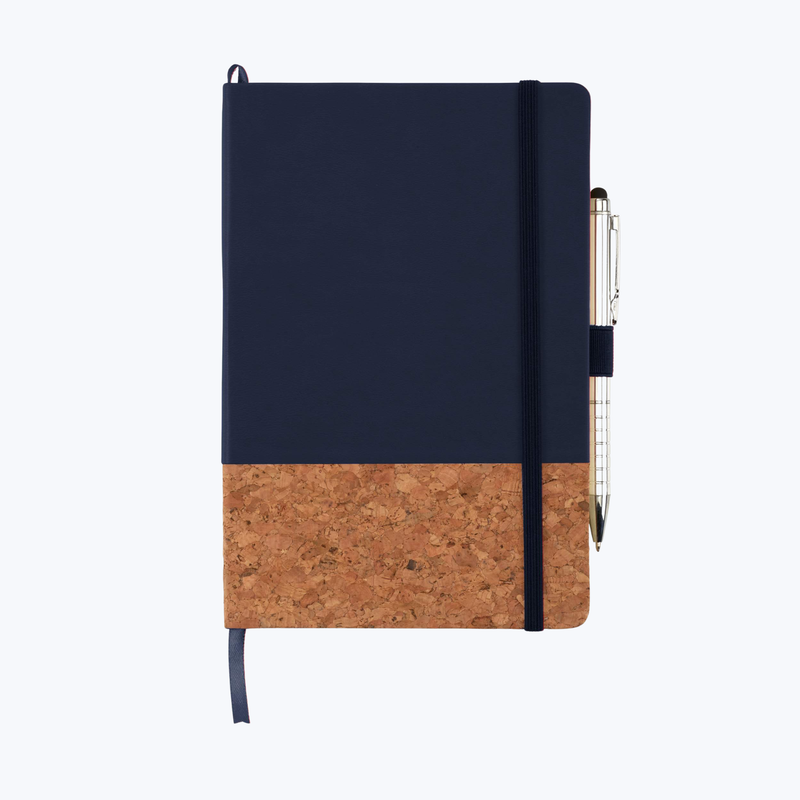 Branded Cork Bottom Notebook