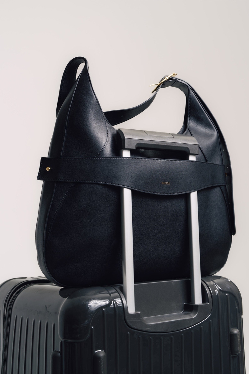 Marina Hobo Leather Bag