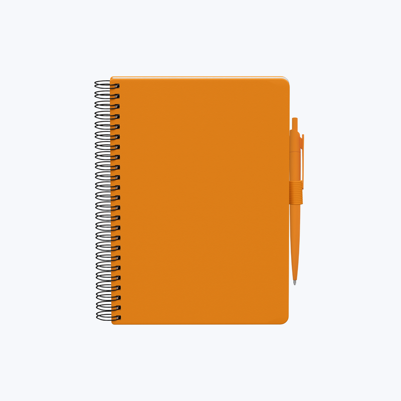 Branded Neoskin Hard Cover Spiral Combo