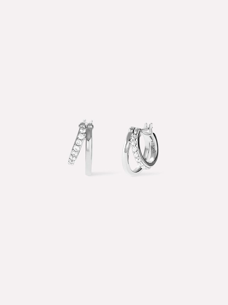 Toda Mini Double Hoop Earrings