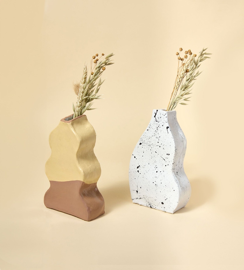 Blissful Blooms Minimalist Vase Home Pottery Kit