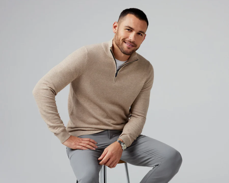 Tech Linen Half-Zip