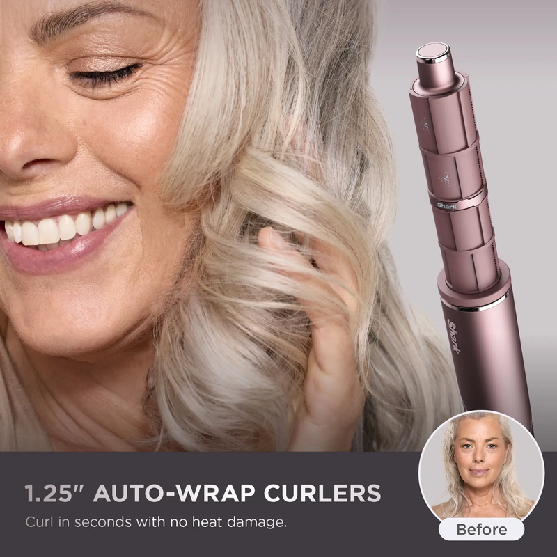 FlexFusion 5-in-1 Air Styler Straightener + Brush Set
