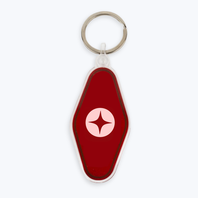 Branded Die Cut Acrylic Key Chain