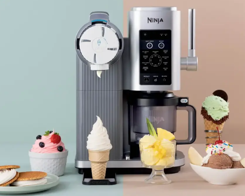 Swirl™ by CREAMi® Soft Serve and Ice Cream Maker, 13 One-Touch Program
