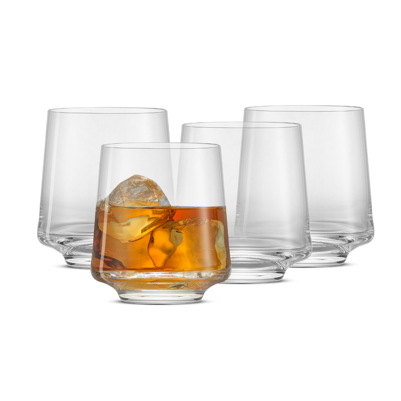 Sidney Double Old Fashioned Glasses, Set of 4