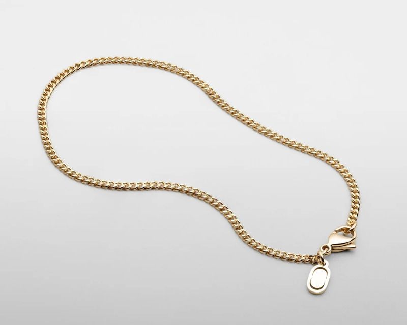 Gold Connell Bracelet 2mm