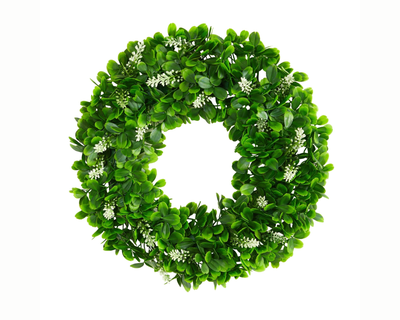 13” Jasmine Artificial Wreath