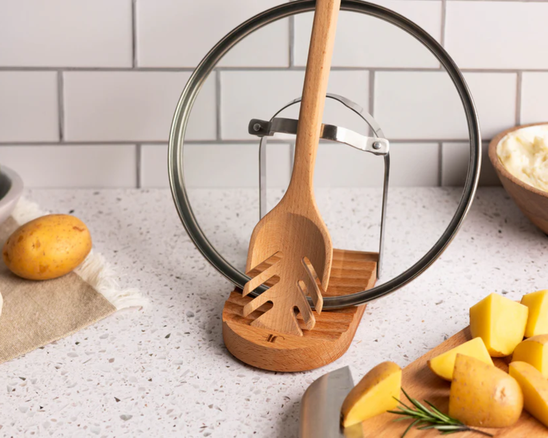 Foldable Spoon Rest & Lid Holder