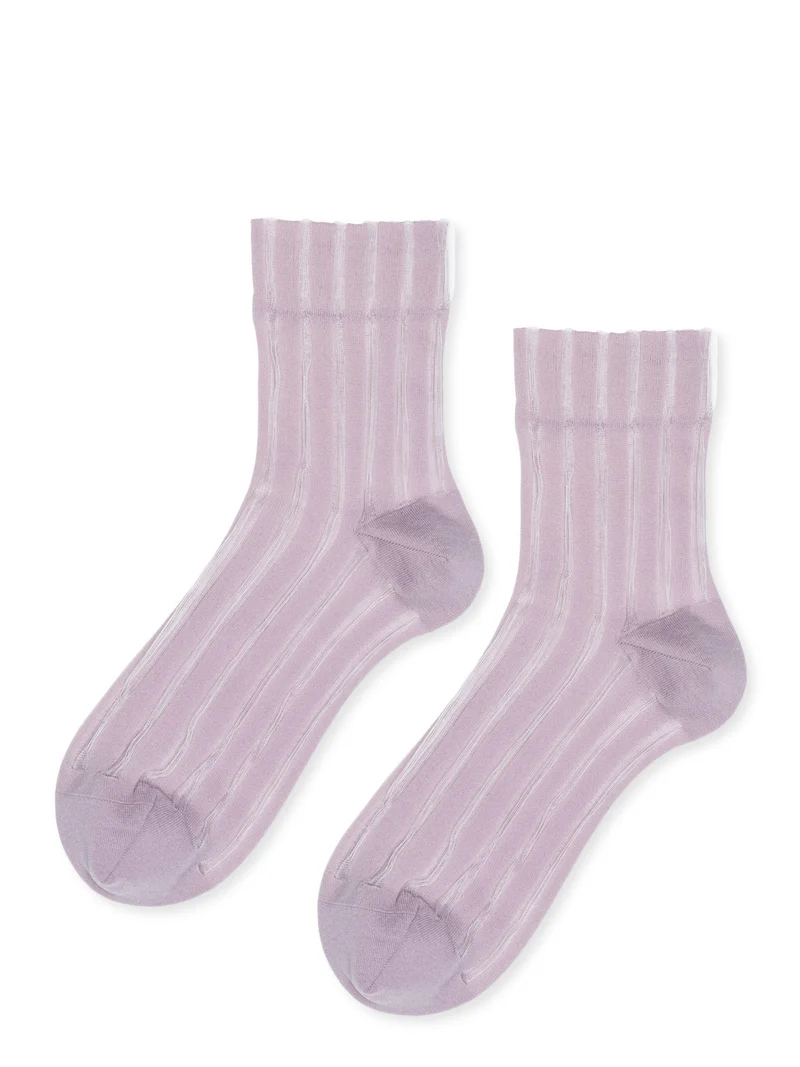 Women's Mykonos Sheer Short Crew Sock