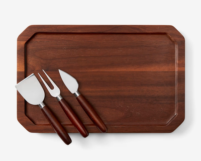 Acacia Charcuterie Board and Knife Set