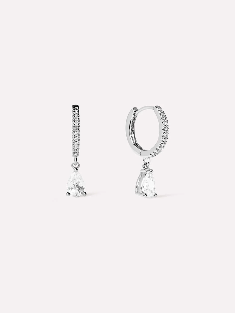 Elise Delicate Huggie Hoops