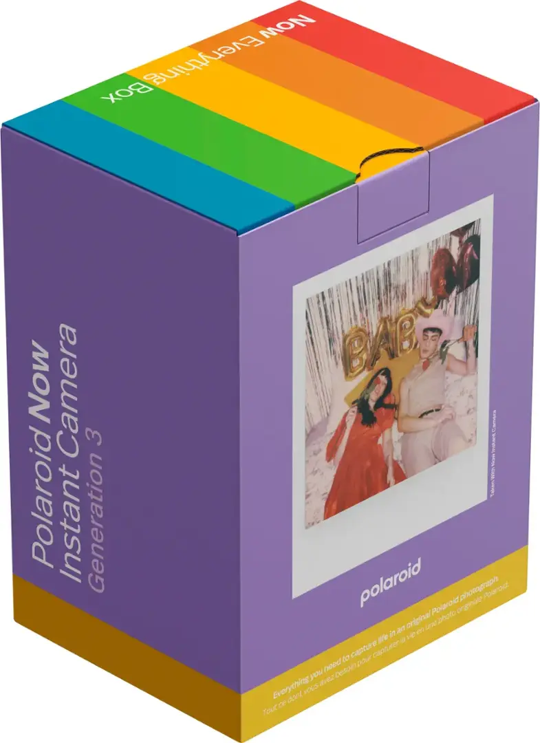 Now Generation 3 Instant Camera + Color Film Bundle