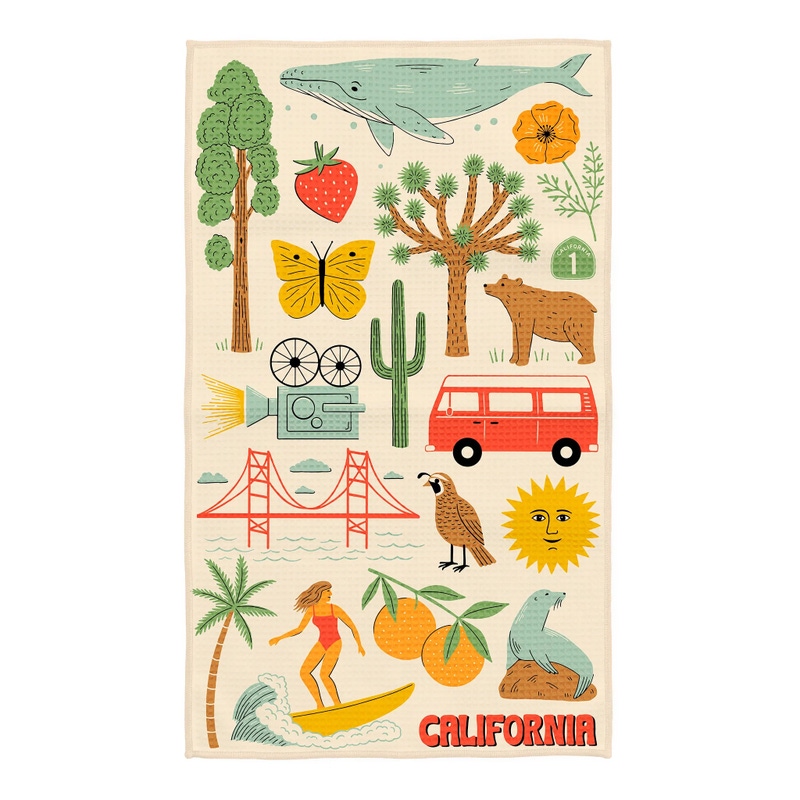 States Kitchen Tea Towel