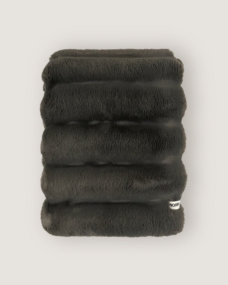 Dimensional Faux Fur Blanket