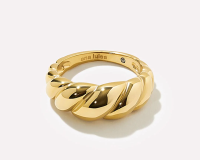 Rope Bold Twist Ring