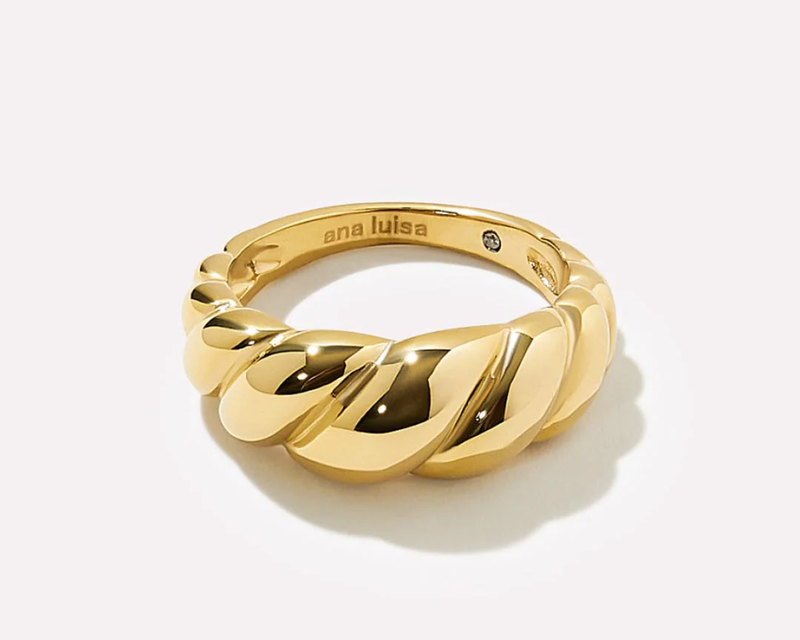 Rope Bold Twist Ring