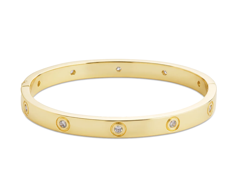 Verona Clear CZ Bangle