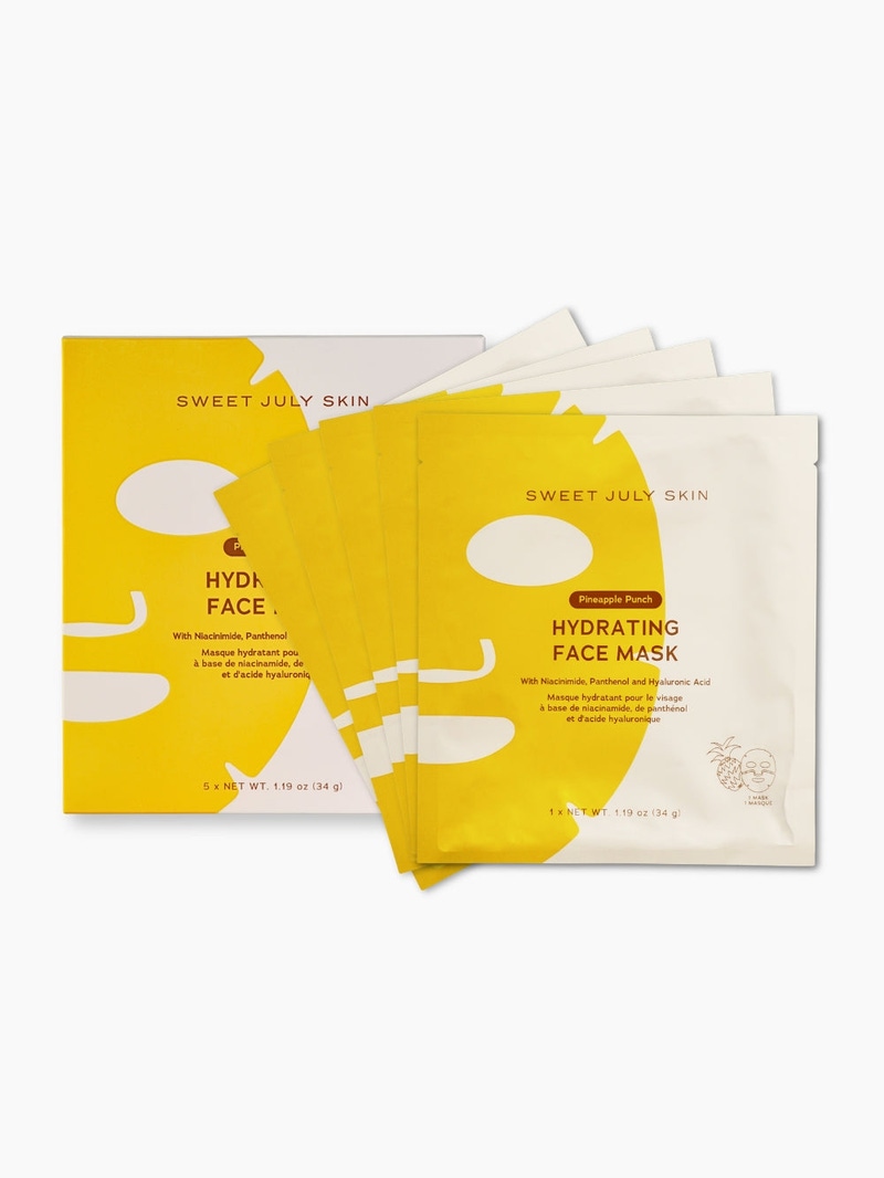 Pineapple Punch Hydrating Face Mask 5-Pack