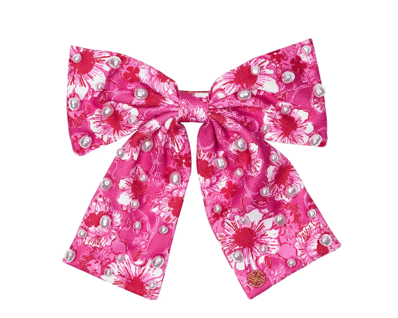 Embellished Barrette Bow