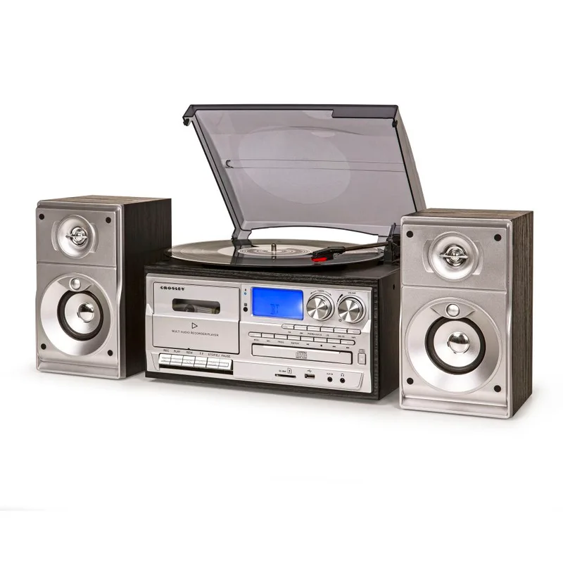 Eclipse 9-in-1 Record Player with Speakers Set